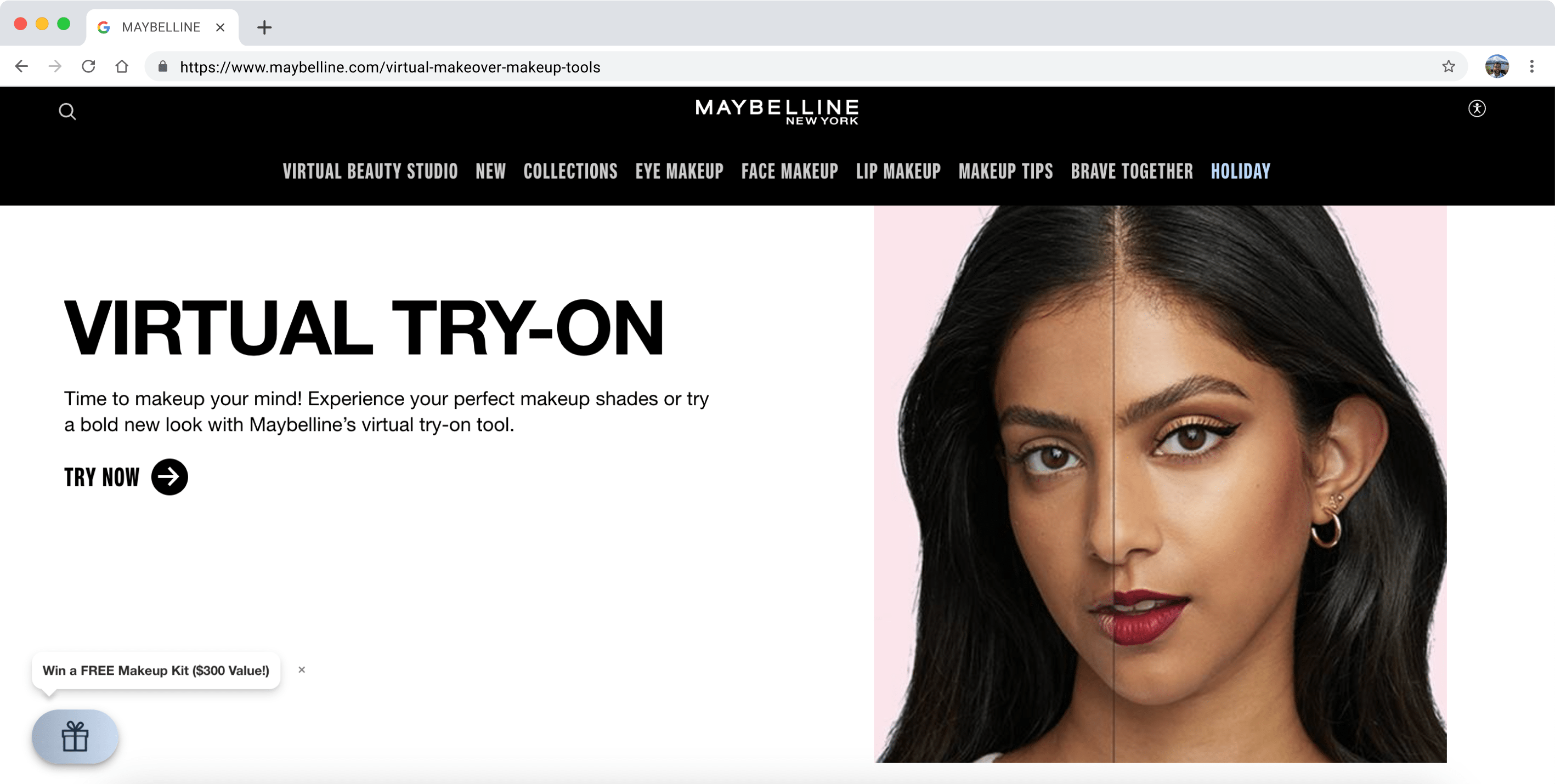 MAYBELLINE US Website